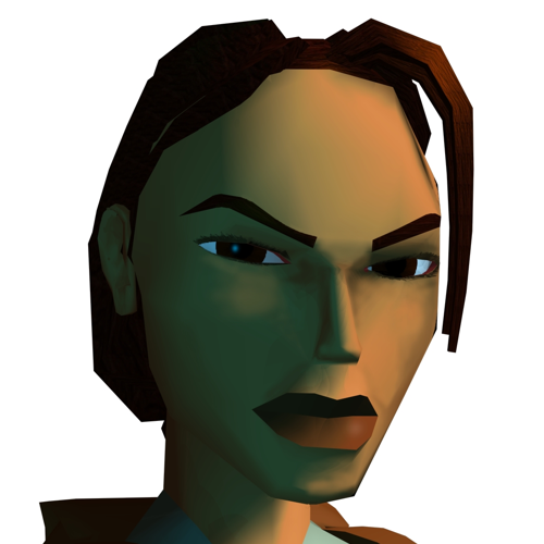 portrait de Lara Croft